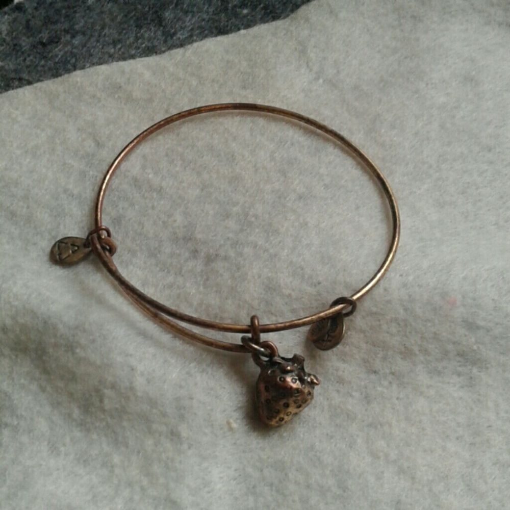 Alex & Ani strawberry bracelet